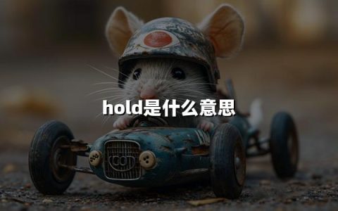 hold的旋律：汽车语言中的静止与前行